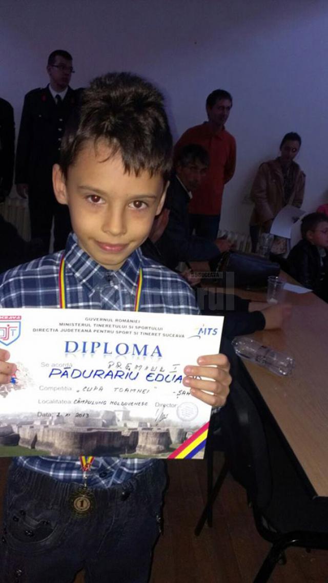 Eduard Pădurariu, un talent nativ la doar 9 ani