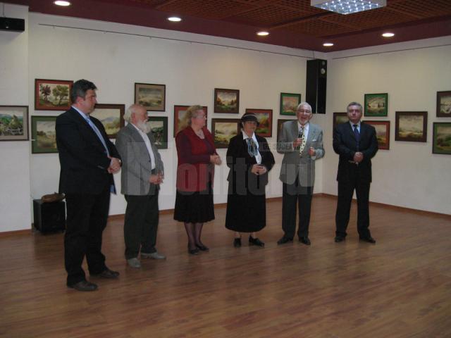 Expoziţia de pictură în acuarelă „Prin Bucovina”