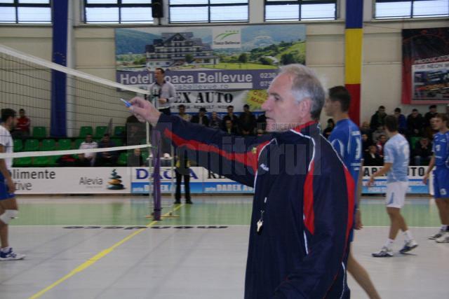 Victor Pancu speră ca echipa sa să nu aibă parte de un arbitraj potrivnic