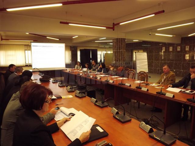 Şedinţa pe grupe de lucru pentru strategia de dezvoltare a Zonei Metropolitane Suceava