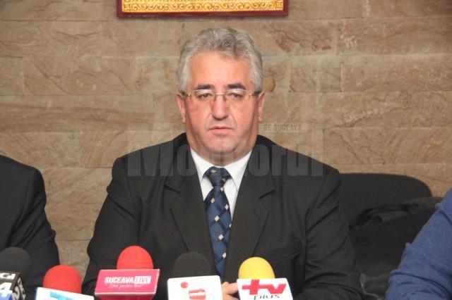 Preşedintele Asociaţiei de tip Zonă Metropolitană Suceava, primarul Sucevei, Ion Lungu