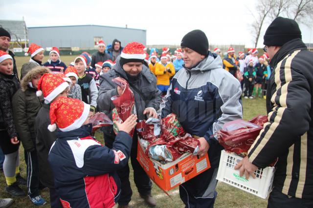 Rugbiul a învins sâmbătă la Baza Sportivă Unirea, în ciuda frigului de afară