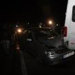 Autoturismul Opel implicat în accident