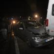 Autoturismul Opel implicat în accident
