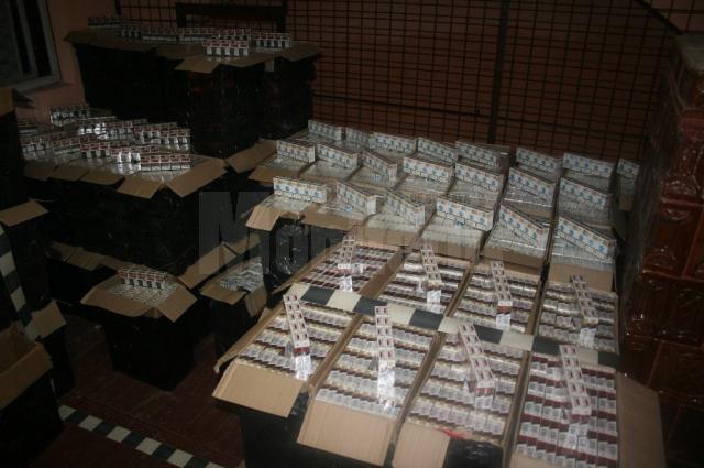 59.000 de pachete de ţigări au fost furate din Camera de Corpuri Delicte a Poliţiei Rădăuţi
