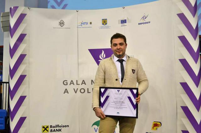 Liderul voluntarilor de la Crucea Roşie Suceava, Andrei Tailup, a câştigat titlul de „Coordonatorul de Voluntari al Anului”