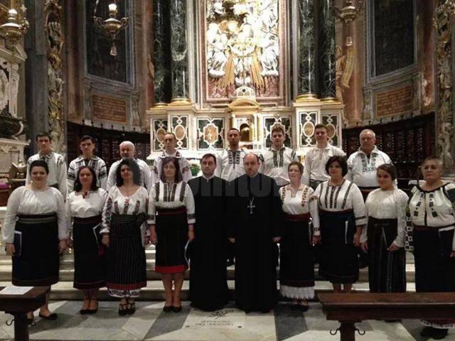 Corul „Ciprian Porumbescu” din Suceava, îndrumat de preot profesor Lucian-Ionuţ Tablan Popescu, a făcut şi în acest an un turneu prin Europa