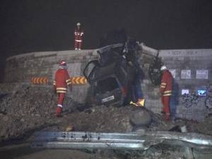 Un şofer de 21 de ani a murit strivit de „Zidul Morţii”