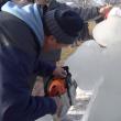 Tradiţia crucilor de gheaţă de la Bosanci din ziua de Bobotează a fost respectată şi în acest an