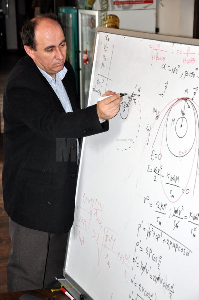 Prof. dr. Petru Crăciun, coordonatorul lotului olimpic al României de Astronomie şi Astrofizică