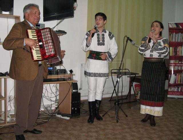 Surpriza muzicală oferită de Marin Constantin Gheorghe împreună cu Doina şi Ciprian Petroaie