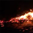 Un puternic incendiu a izbucnit luni seară într-o gospodărie din satul Dumbrăveni, comuna Râşca