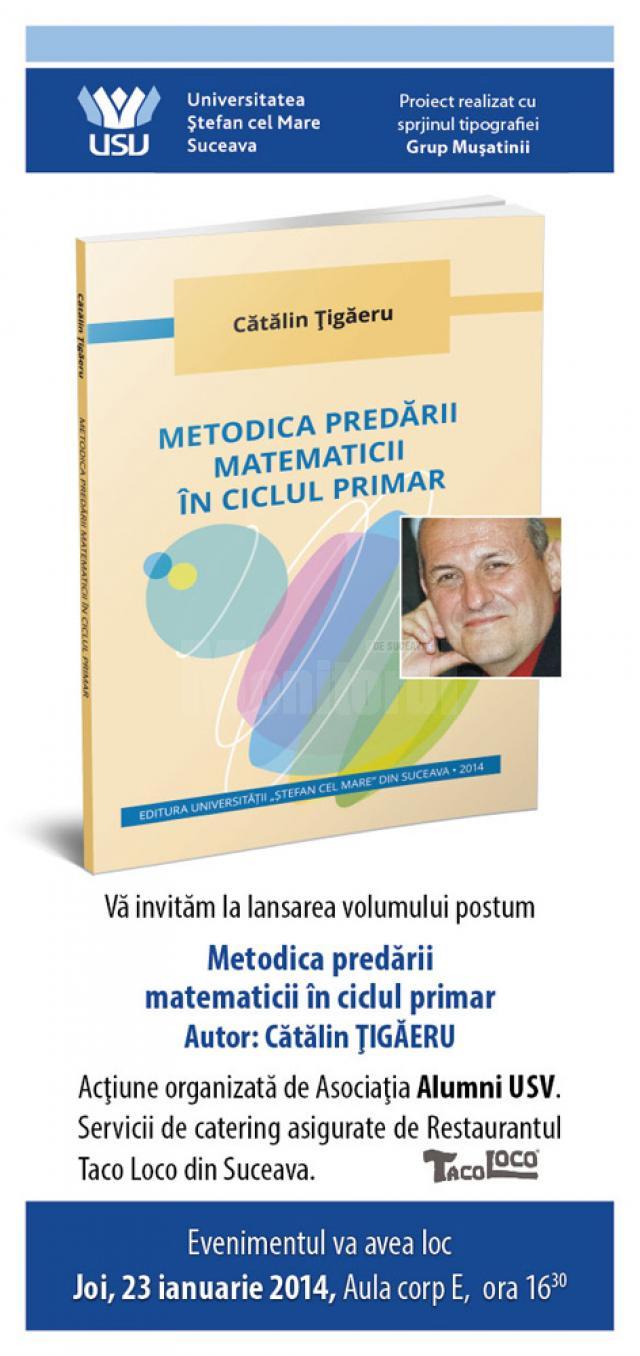 Lansarea lucrării „Metodica predării matematicii în ciclul primar”