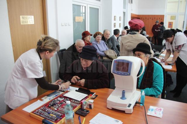 Aproape 1.700 de suceveni au beneficiat de analizele oftalmologice gratuite oferite de femeile din PDL Suceava