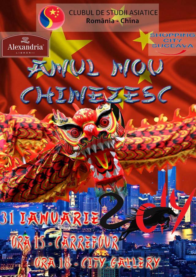 Anul Nou chinezesc, la Carrefour şi City Gallery