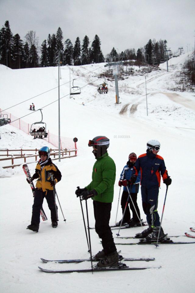 Pârtia de schi de la Gura Humorului se deschide peste două zile, vineri, 31 ianuarie