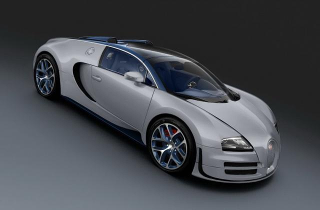 Bugatti lansează trei ediții speciale Veyron Grand Sport