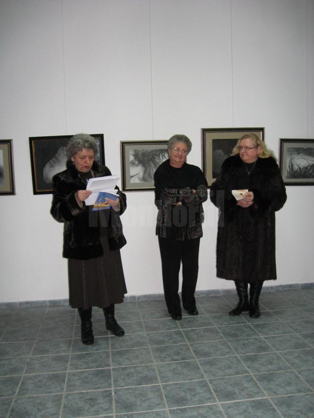 Grafică, pictură şi lansare de carte la Galeria de arta Ion Irimescu Suceava