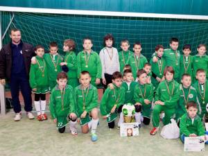 Micii fotbalişti de la Sporting vor participa şi la ediţia din 2014 a Braşov Indoor Cup