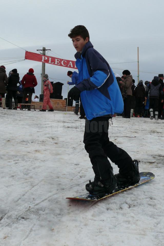 Concurs snowboard