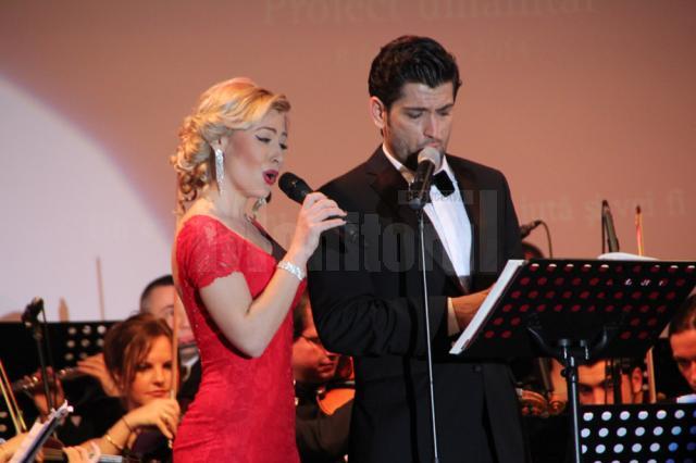 Soprana Irina Ioana Baianţ, alături de contratenorul Cezar Ouatu