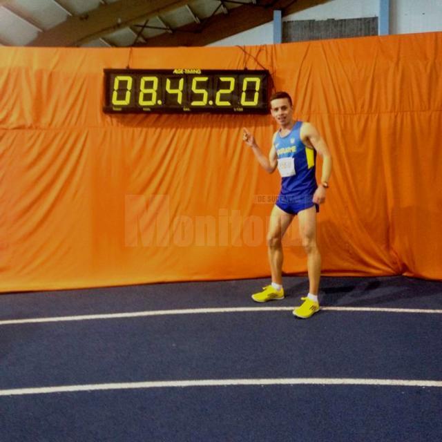 Andrei Leancă şi-a doborât recordul personal cu 9 secunde