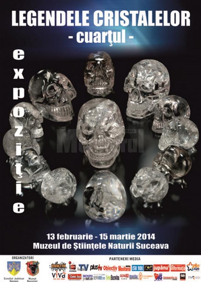 „Legendele cristalelor”, la Muzeul de Ştiinţele Naturii Suceava
