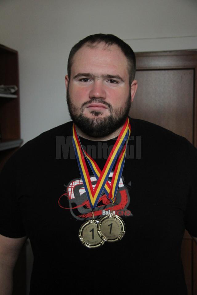 Ghiţă Ignat s-a întors acasă cu două medalii de aur