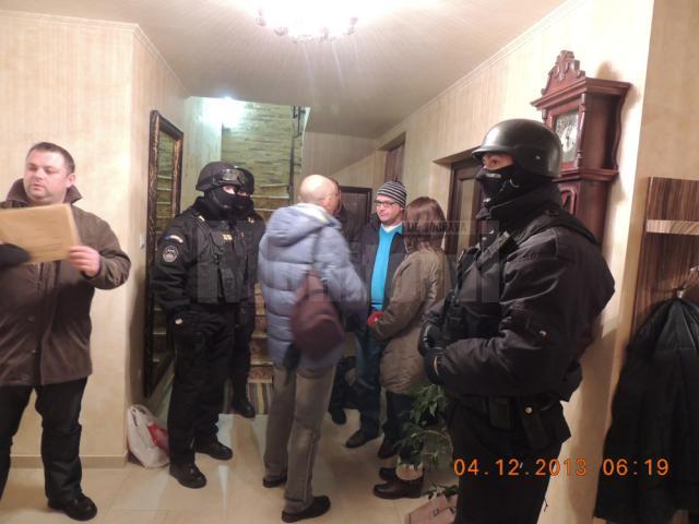 Poliţişti şi procurori din Belgia, veniţi la percheziţii în zona Rădăuţi