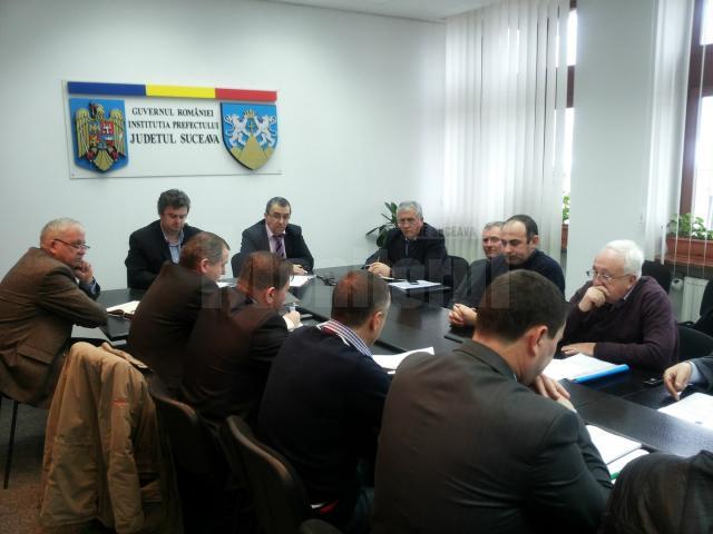 La Instituţia Prefectului Suceava, s-a întrunit joi Comisia de Dialog Social