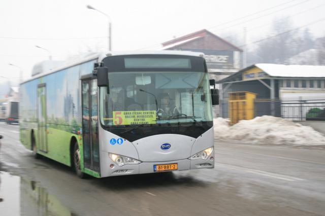 Autobuzul electric BYD
