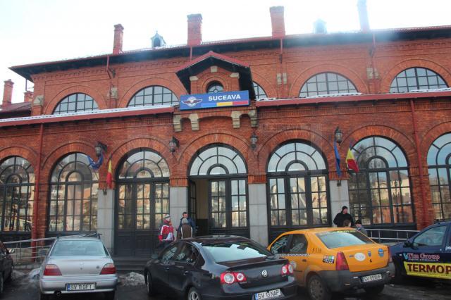Fata a urcat din Gara Burdujeni într-un tren spre Bucureşti