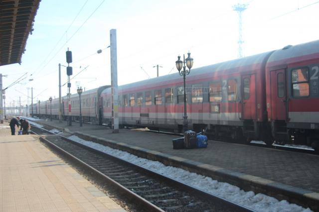 Fata a urcat din Gara Burdujeni într-un tren spre Bucureşti