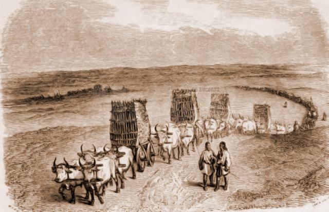 Caravană moldovenească – Anatole de Demidoff (1813-1870)