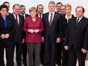 Flutur şi Balan au făcut parte  din delegaţia liderilor naţionali ai PDL care s-a întâlnit în cursul zilei de ieri, în Germania, cu Angela Merkel