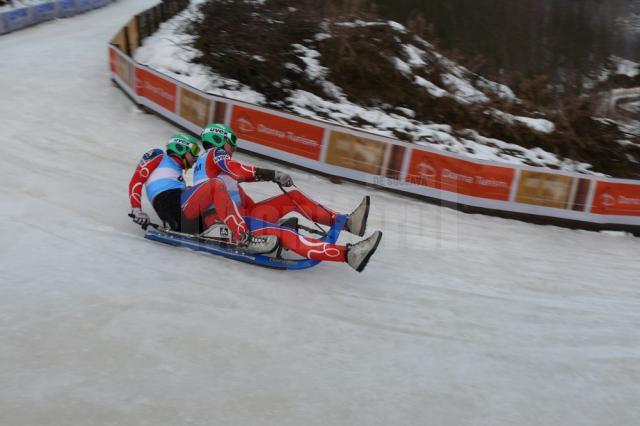 La Vatra Dornei s-a încheiat ultima etapă a Cupei Mondiale la sanie pe pistă naturală