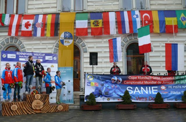 Festivitatea de premiere a avut loc în centrul municipiului Vatr Dornei