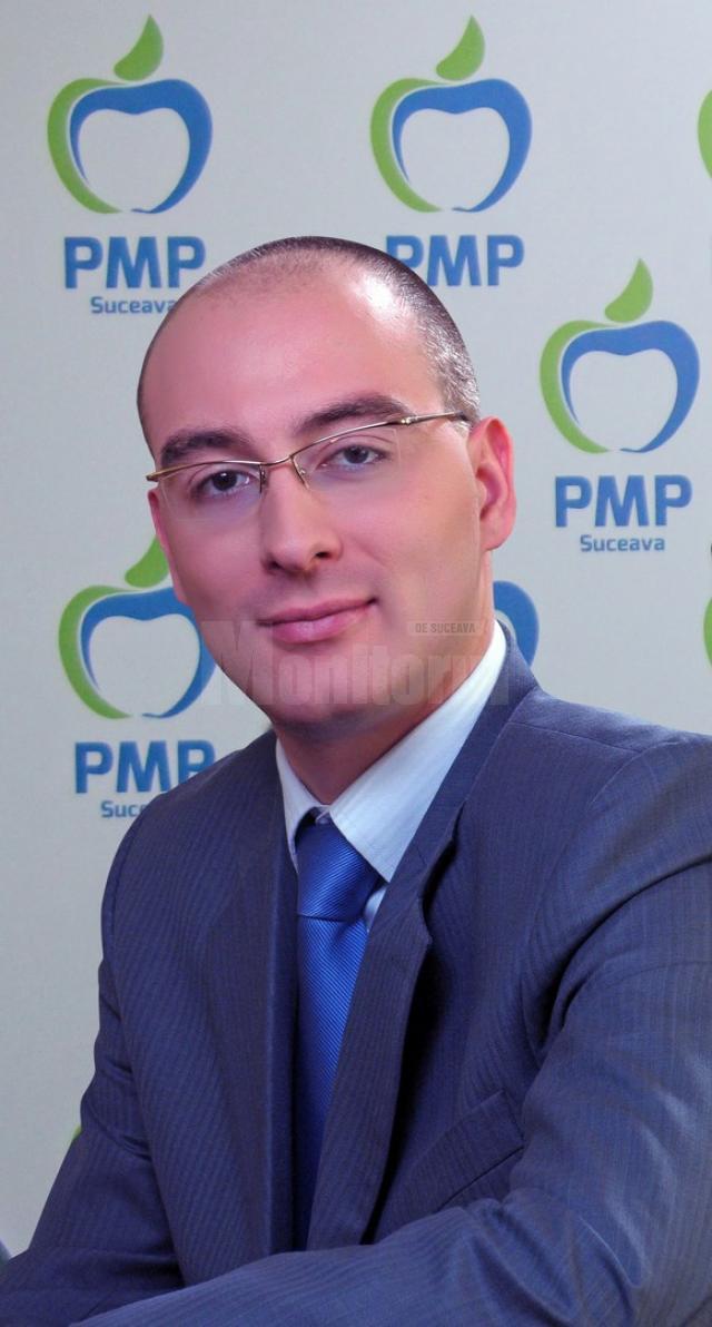 Secretarul general al PMP Suceava, Florin Hrebenciuc