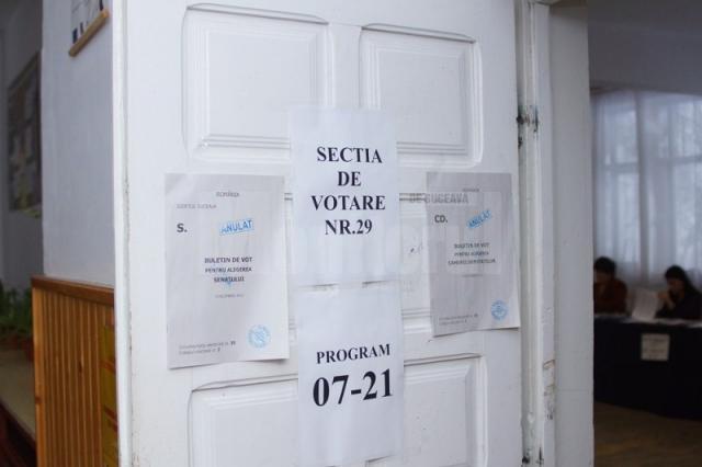Număr mai mare de secţii de votare în municipiul Suceava