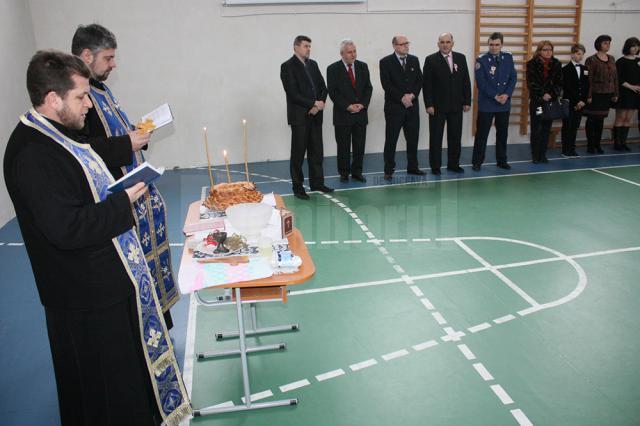 A fost inaugurată sala de sport a Şcolii Gimnaziale „Ion Irimescu” din Fălticeni