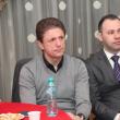 Noul președinte al AJF Suceava, Ciprian Anton alături de candidatul la șefia FRF, Gică Popescu