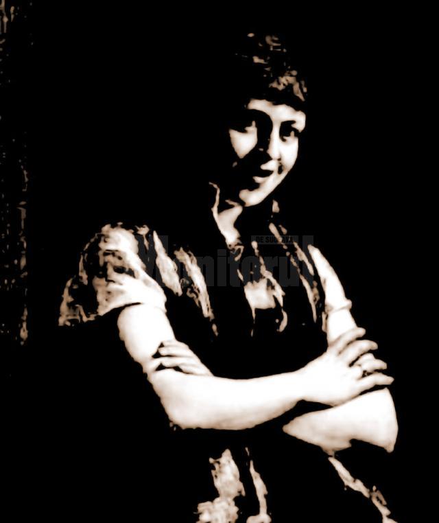 Fată de huţan – desen de Julius Zalaty Zuber (1867-1918)