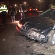 Autoturismul BMW fusese cumpărat de noul proprietar cu câteva ore înainte de accident