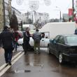 Traficul de pe bulevardul George Enescu, paralizat de o tamponare