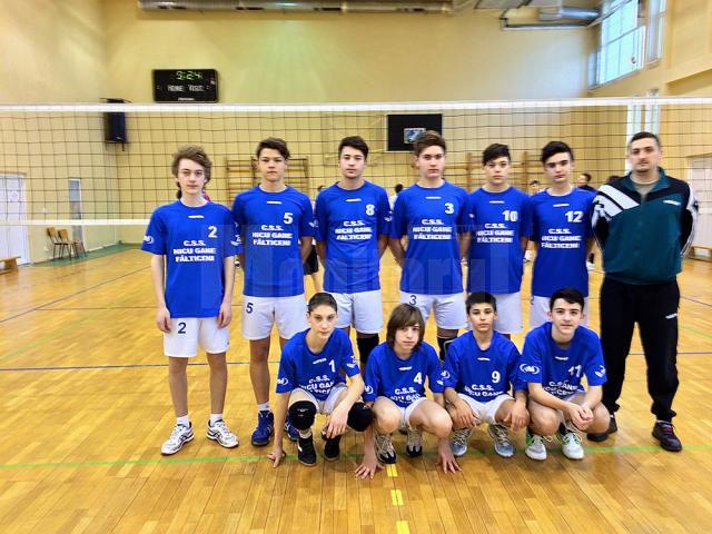 Juniorii III de la CSȘ Nicu Gane Fălticeni s-au calificat la turneul final