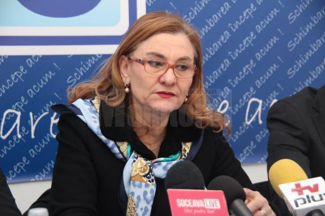 Vicepreşedintele PC, deputatul Maria Grapini