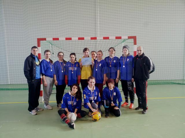 Echipa Colegiului Național „Petru Rareș” a câștigat faza pe județ a Cupei Coca Cola la fotbal