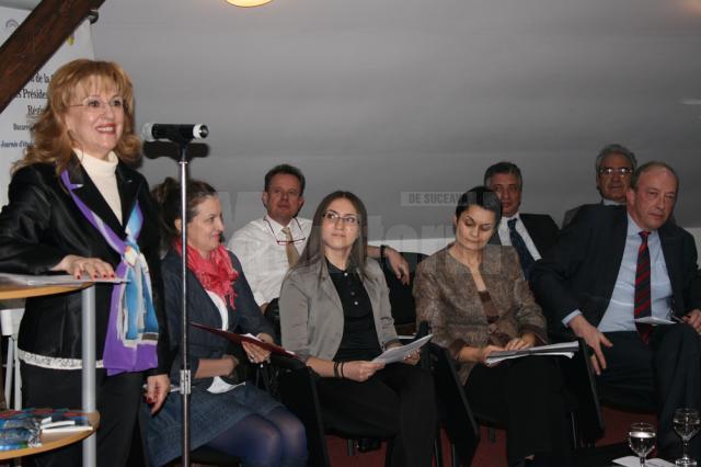 Şeful delegaţiei României la Adunarea Parlamentară a Francofoniei, deputatul PDL de Suceava Sanda-Maria Ardeleanu