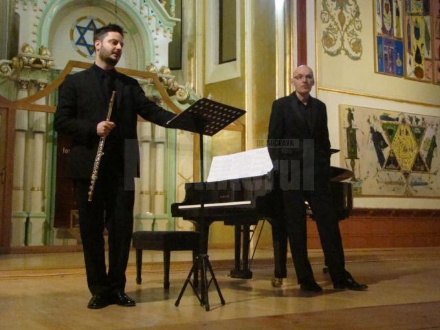 Colaborarea dintre flautistul Matei Ioachimescu şi pianistul Horia Maxim datează de mai mulți ani