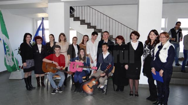 Ziua internaţională a francofoniei a fost celebrată de elevii şi profesorii Colegiului  „Al. I. Cuza”
